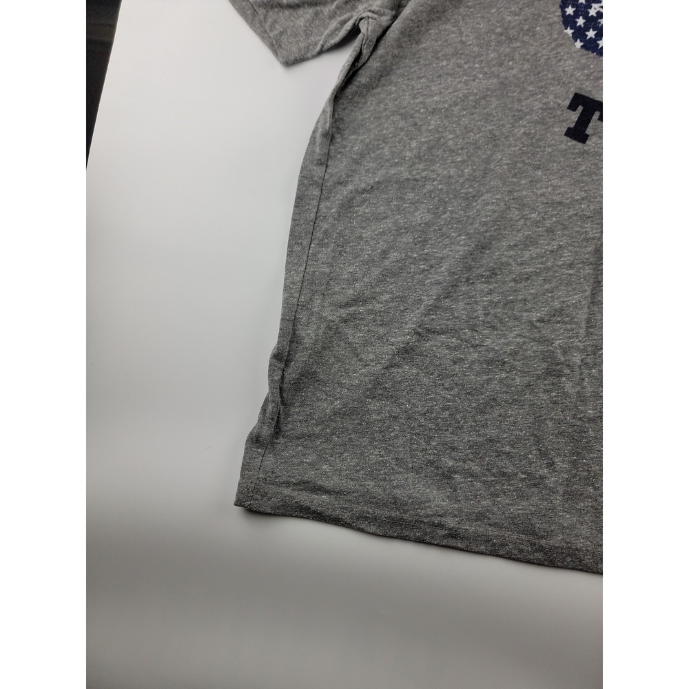 Dallas Cowboys Americas Team T Shirt Gray Graphic Print Short Sleeve Mens - Picture 4 of 10
